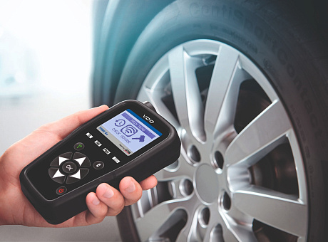 Установка и адаптация датчиков давления шин